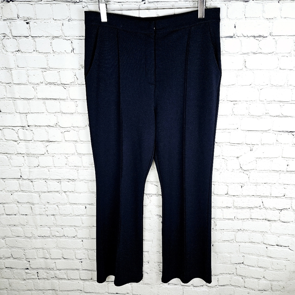 LEITH | flare leg stretch high waist career pants